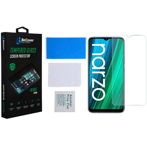Аксесуар для смартфона BeCover Tempered Glass для Realme Narzo 50A (708127): Колір прозрачный