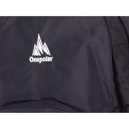 Мужской рюкзак Onepolar черный (W1611-black): Фактура Тканая, Матовая