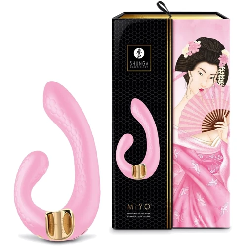 Вибратор-кролик Shunga Miyo Light Pink