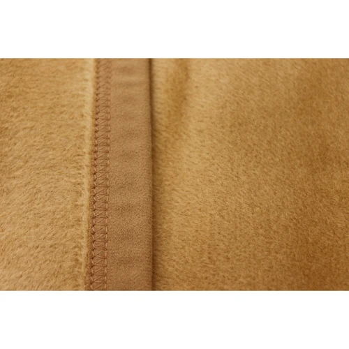 Плед Billerbeck Uno Cotton kamel 140х180 см (743275): Цвет коричневый