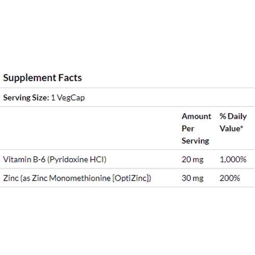 Solaray OptiZinc, 30 mg, 60 Veg Capsules (SOR04707): Пол Унисекс