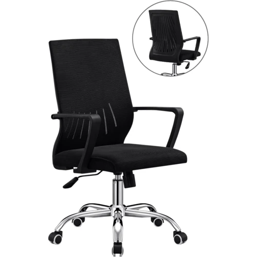 Офисное кресло GT Racer B-336 Black