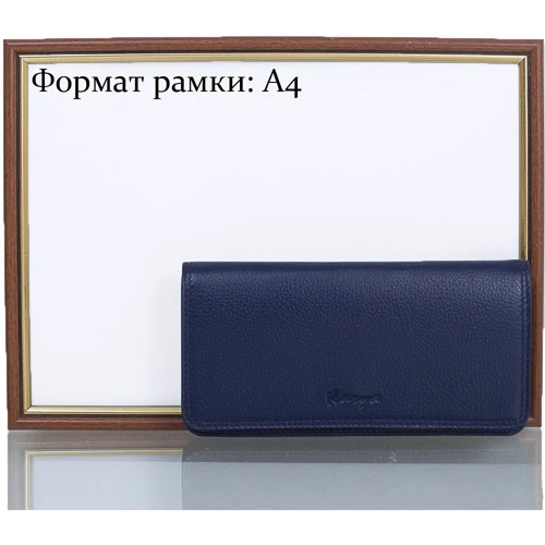 Женский кошелек Karya синий (SHI0939-44FL) фото 6