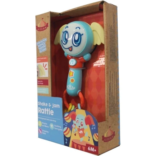 Брязкальце музичне Kidian інтерактивний слоник (з датчиком руху) KD3101-2