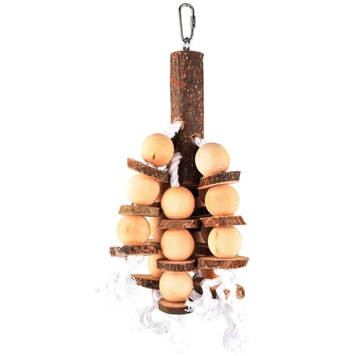 Игрушка Flamingo Betty Balls для средних и крупных попугаев 10х10х30 см