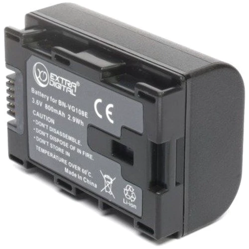 Аккумулятор ExtraDigital JVC BN-VG108E (chip) фото 2