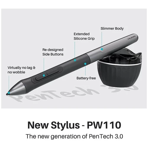 Графический планшет Huion Inspiroy 2 S (H641P) + перчатка фото 6