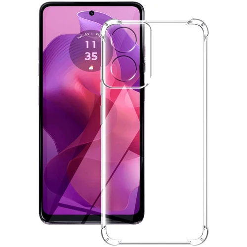 Чохол для телефона BeCover TPU Case Anti-Shock Clear для Motorola Moto G04/E14 (712309): Тип накладка на заднюю часть