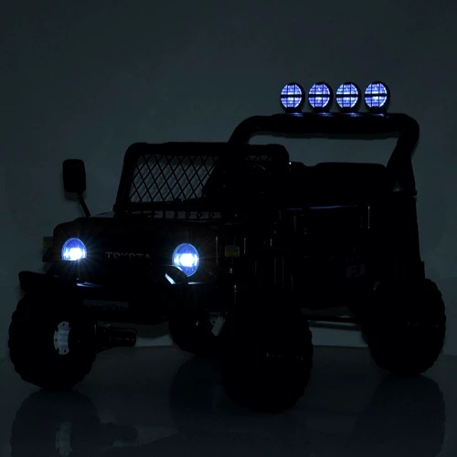 Детский электромобиль Bambi Джип 4W Toyota зеленый (2566AEBLR-5(24V))