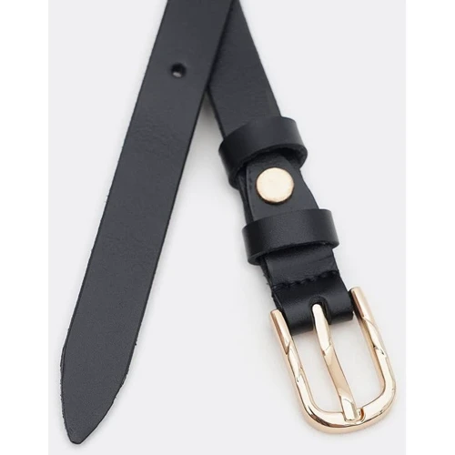 Женский ремень Borsa Leather черный (110v1genw64-black): Пол Женский