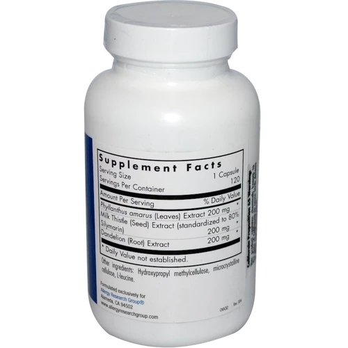 Allergy Research Group Phyllanthus Complex 120 caps (ALG-70750): Форма выпуска Капсулы
