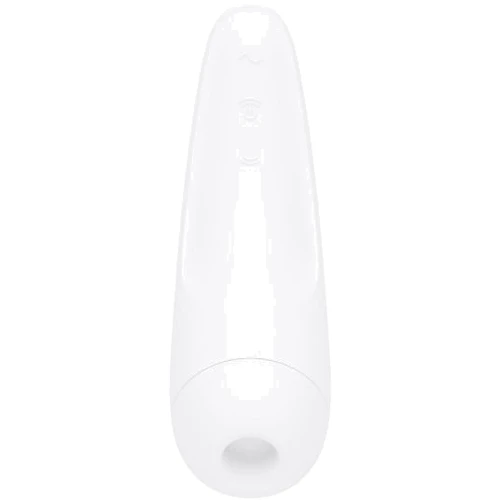 Вакуумный клиторальный стимулятор Satisfyer Curvy 2+ White