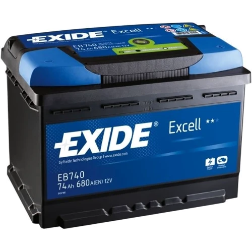 Автомобільний акумулятор EXIDE 6СТ-62 Аз EXCELL EB621