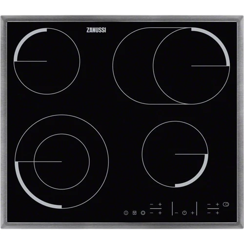 Варочная поверхность электрическая Zanussi CPZ6466KX: Расположение панели сбоку