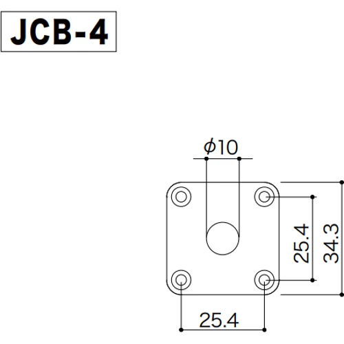 Роз'єм-планка для електрогітари GOTOH JCB-4 GG Jack Cover (Gold): Тип Планки