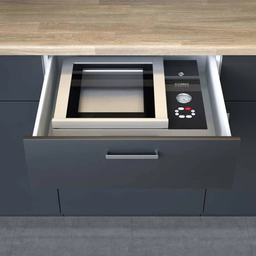 Вакуумний пакувальник CASO VacuChef SlimLine: Режим роботи Вакуумування сухих продуктів, Вакуумування вологих продуктів