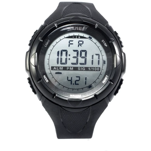 Наручний годинник Skmei 1025 Black: Механізм кварцовий