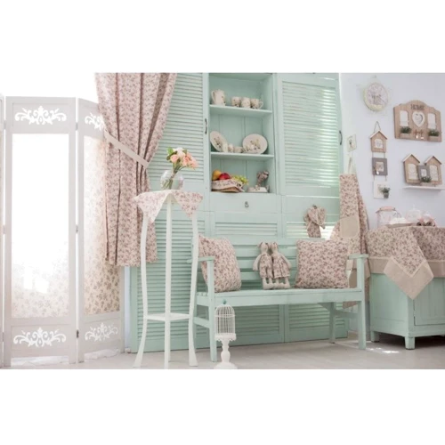 Подушка Прованс Сердце Rosettes 35х35 см (006658): Размер, см 35x35