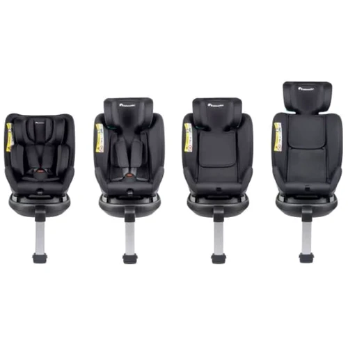 Автокресло Bebe Confort EvolveFix Plus i-Size (Black Mist): Внутренние ремни 5-ти точечный ремень с мягкими накладками