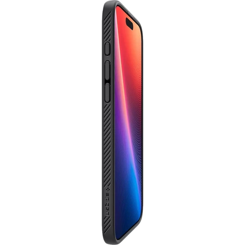 Чехол для iPhone Spigen Liquid Air Matte Black (ACS07988) for iPhone 16 Pro Max фото 5