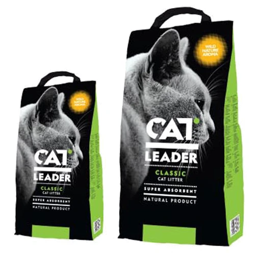 Наполнитель туалетов для кошек Cat Leader Classic with Wild Nature супервбираючий 10 кг (10 л) (5200357801359)