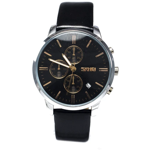 Наручные часы Skmei 9103 Black Dail Black: Тип циферблата Аналоговый (стрелочный)
