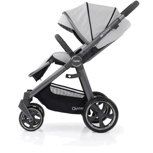 Універсальна коляска 2 в 1 BabyStyle Oyster 3 Tonic/City Grey: Ширина шасі 57