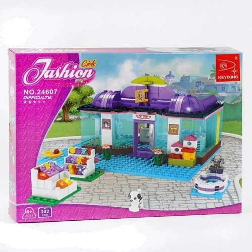 Конструктор Ausini Fashion Girls Зоомагазин 302 детали (24607)
