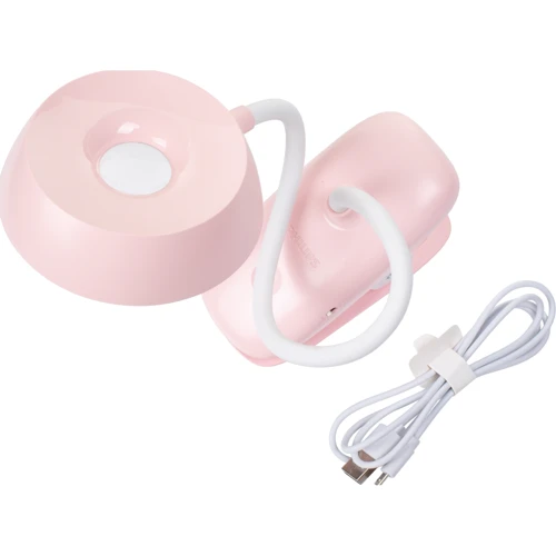 Лампа настільна акумуляторна Philips DSK201 PT 3W 4000K USB Donutclip Pink (929003179607): Призначення для офісу