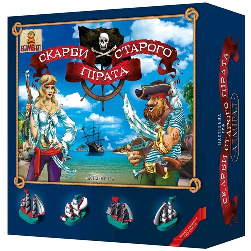 Настольная игра Bombat Games Сокровища Старого Пирата