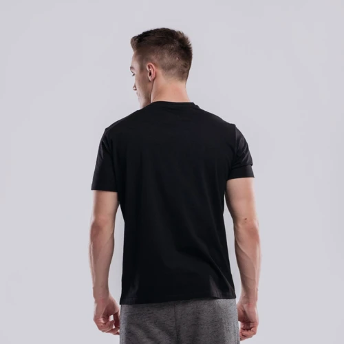 Спортивна футболка Peak FW691391-BLA M чорна: Склад Спандекс, бавовна
