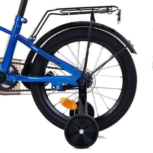 Дитячий велосипед Profi Trike Brave 14" синій (MB 14022): Діаметр коліс, дюймів 14