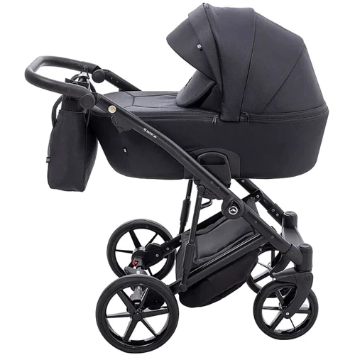 Коляска 2 в 1 Adamex Mobi Air Thermo New Lux TK-53 черный (681088): Возможность установки люльки есть