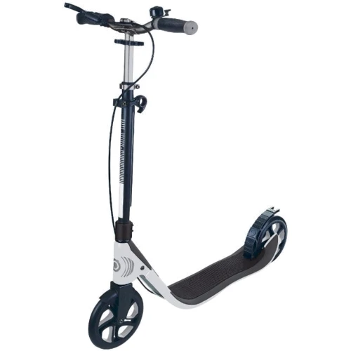 Самокат GLOBBER серии ONE NL 205 DELUXE, бело-серый, до 100кг, от 1.55м, 2 колеса (478-106)