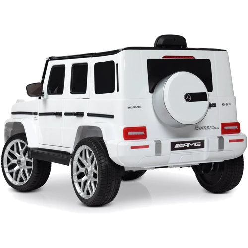 Детский электромобиль Bambi Racer Mercedes-Benz G-class, белый (M 4214EBLR-1): Максимальная скорость, км/ч 2.5