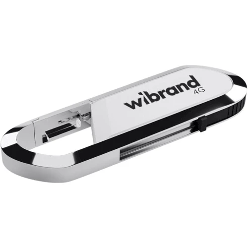 USB-флешка Wibrand 4GB Aligator USB 2.0 White (WI2.0/AL4U7W)