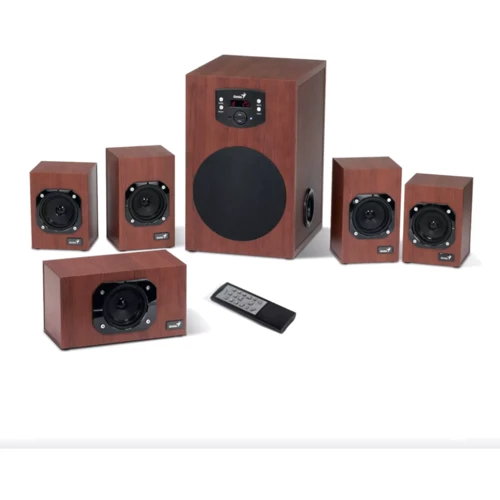 Акустическая система Genius SW-HF 5.1 4600 II: Выходная мощность колонок 125 Вт