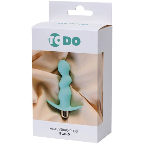 Анальная пробка с вибрацией ToDo Anal Vibro Plug Bland