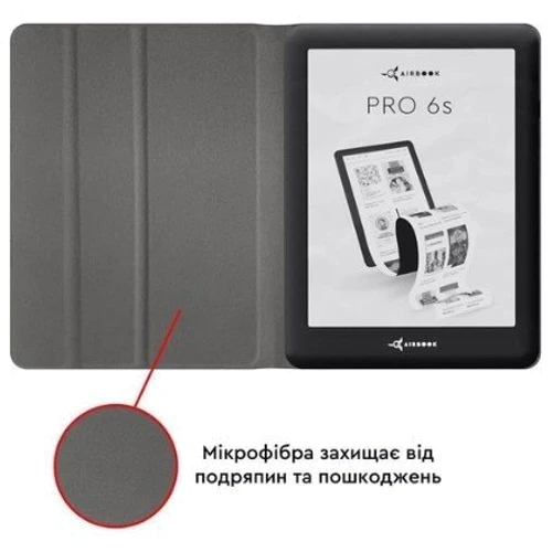 Аксесуар до електронної книги Airon Premium Black for AirBook Pro 6S (4821784627011): Тип Обложка для электронной книги