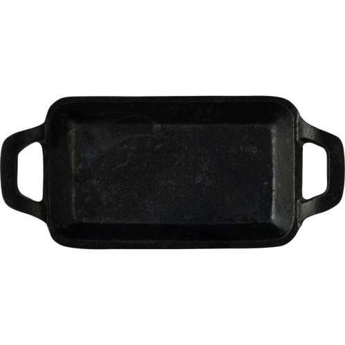Сковорода чугунная с сервировочной доской Bergner MasterPro 17x10 см (BGMP-3807-EM) (00000026952): Материал ручки Чугун