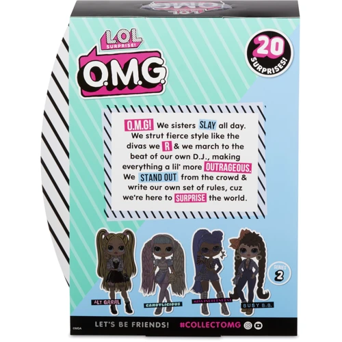 Игровой набор с куклой L.O.L. SURPRISE! серии "O.M.G" S2 - ТЕХНО-ЛЕДИ (с аксессуарами) фото 10