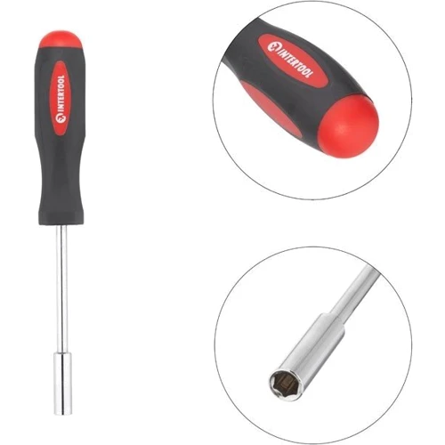 INTERTOOL ET-8233 Набор инструментов 1/2" & 3/8" & 1/4", 233ед., Cr-V STORM фото 8