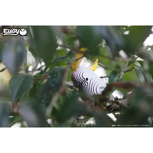 Сборная 3D модель Eugy Зоопарк: Попугай Какаду (XEG-028)