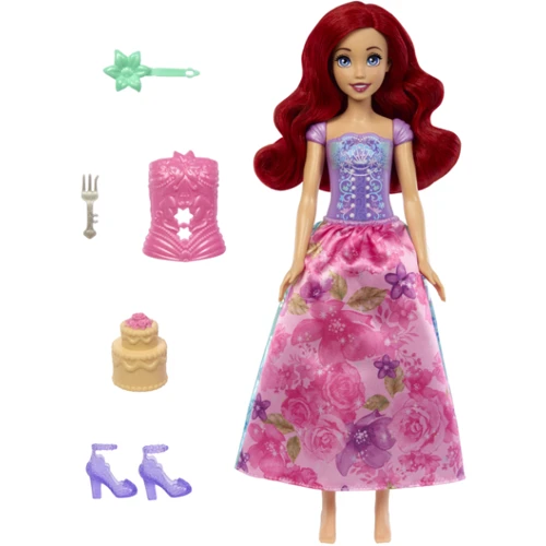 Набор сюрприз Disney Princess с Ариэль "Крути и прояви" (HTV88): Высота, см 29