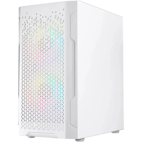 Корпус Logic concept ARAMIS MESH+GLASS ARGB fans 3x120mm WHITE (AM-ARAMIS-20-0000000-0002): Форм-фактор материнской платы MicroATX/Mini-ITX