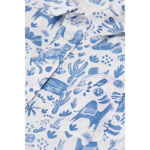 Рубашка H&M 633175 92 см синяя: Пол Мальчик