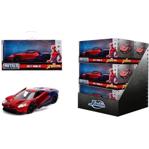 Машина металева Jada Марвел Людини-Павука Ford GT 2017 1:32 (253222002): Тип Готовая модель