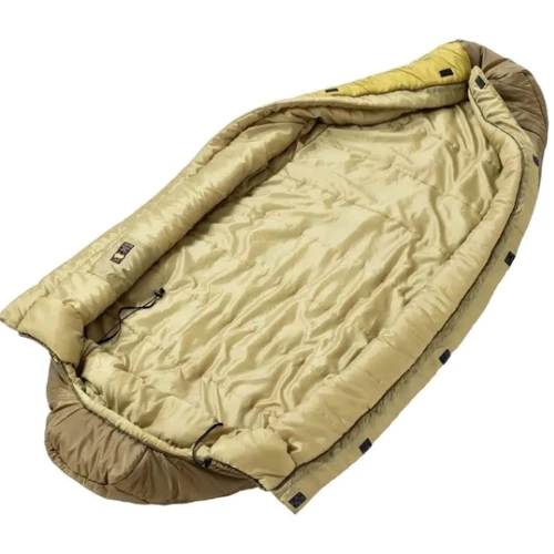 Спальний мішок Turbat Vogen Winter khaki/mustard 185 см хакі/гірчичний (012.005.0328): Ширина в ногах 50 см