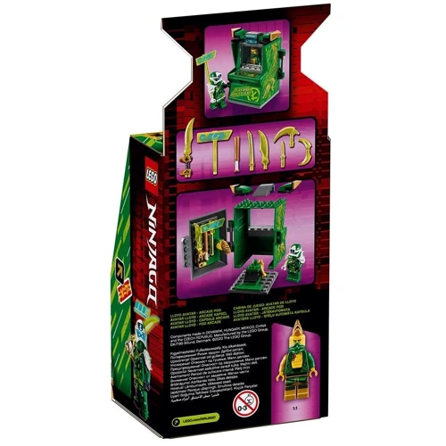 Конструктор LEGO Ninjago Ігровий автомат Ллойда (71716): Рекомендований вік (макс) 16 років