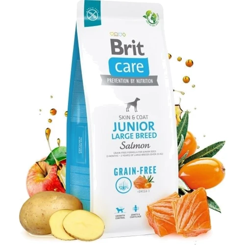 Сухий корм Brit Care Dog Grain-free Junior Large Breed беззерновий для цуценят гігантських порід 3 кг (8595602558872): Порода Гігантські